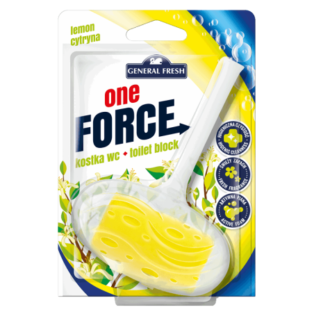 CYTRYNOWA Kostka do WC One-FORCE General Fresh 1szt.