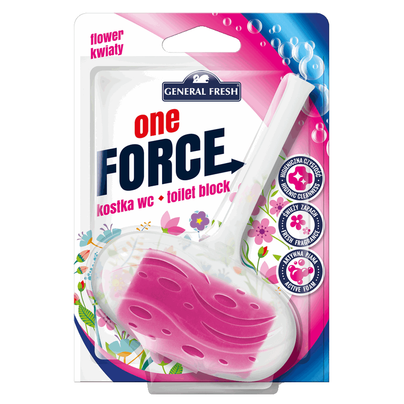 KWIATOWA Kostka do WC One-FORCE General Fresh 1szt.