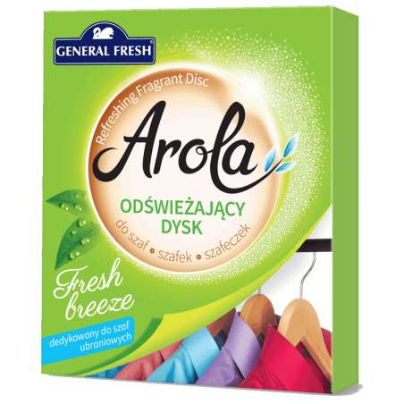 FRESH BREEZE Odświeżający dysk do szaf Arola - General Fresh