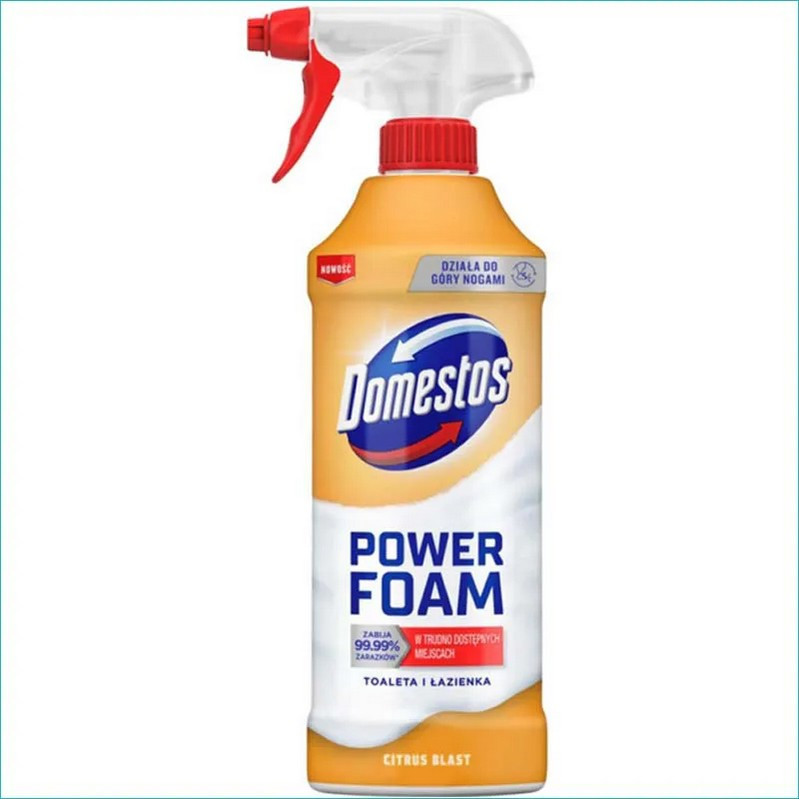 DOMESTOS Power foam CITRUS BLAST 435ml