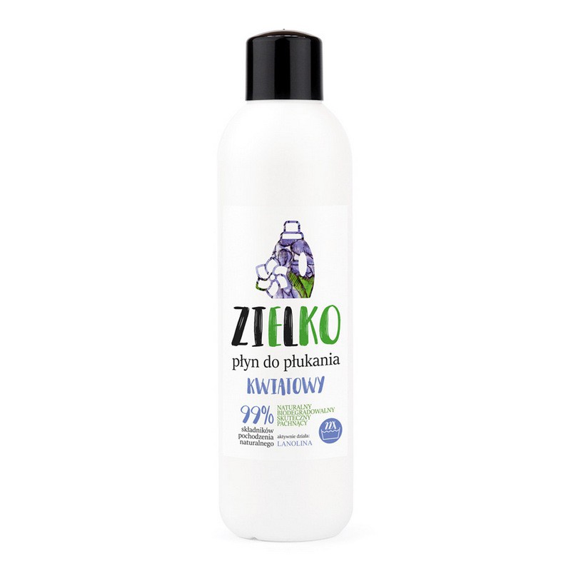 ZIELKO Naturalny Płyn do płukania prania - kwiatowy