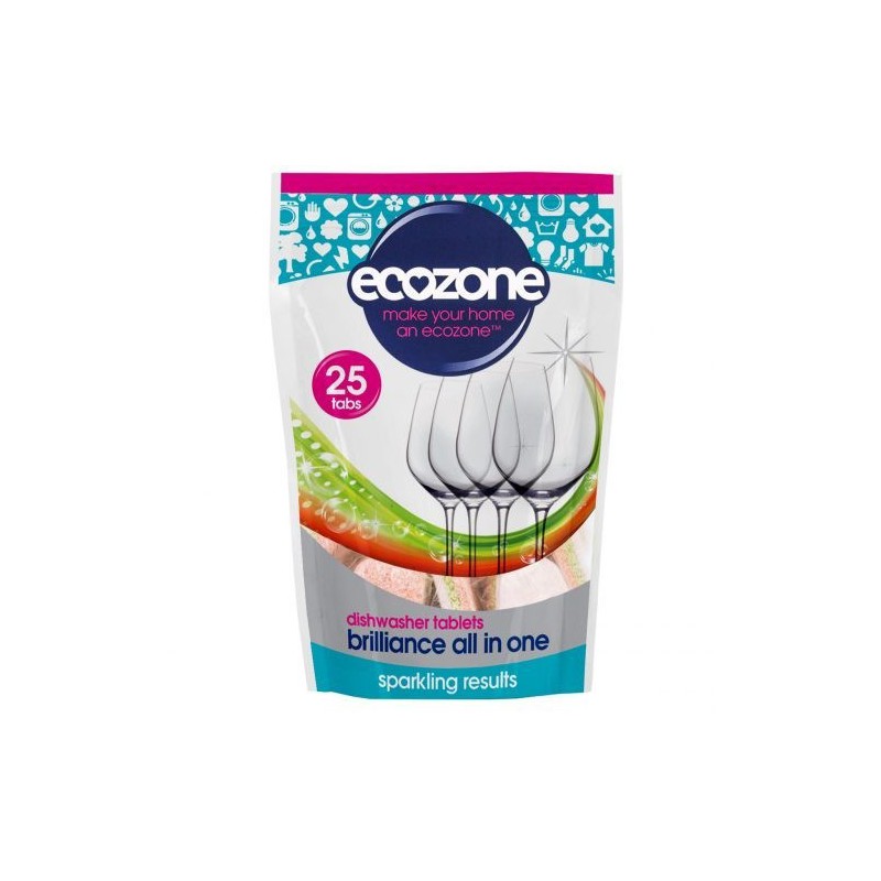 Ecozone, Tabletki do Zmywarki 5w1, 25 szt.