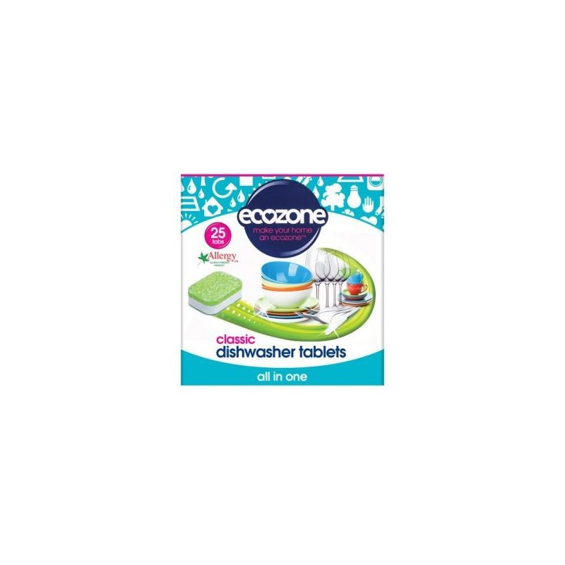 Ecozone, Tabletki do Zmywarki Classic, 25 szt.