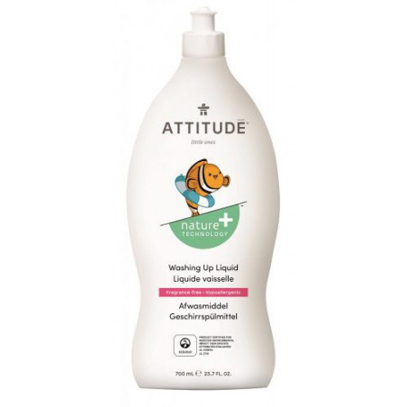 ATTITUDE Płyn do mycia butelek i akcesoriów dziecięcych - 700ml