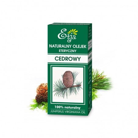 ETJA Naturalny Olejek Eteryczny CEDROWY 10 ML