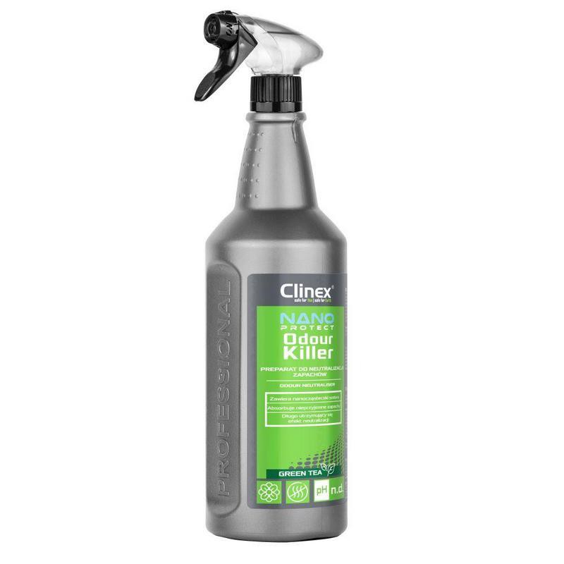 CLINEX NANO PROTECT ODOUR KILLER GREEN TEA 1L Preparat do neutralizacji zapachów