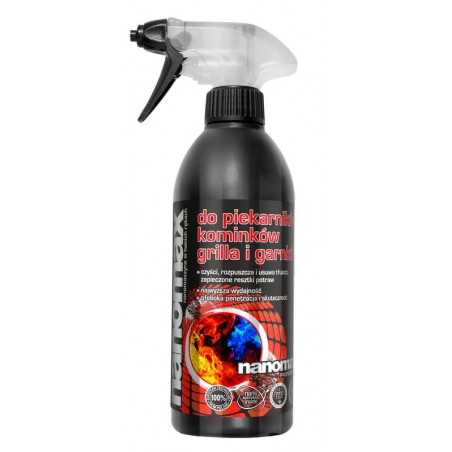 NANOMAX Płyn do czyszczenia piekarników, kominków i grilla Atomizer 500ml