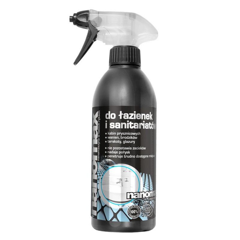 NANOMAX Płyn do czyszczenia łazienek i sanitariatów Atomizer  500ml
