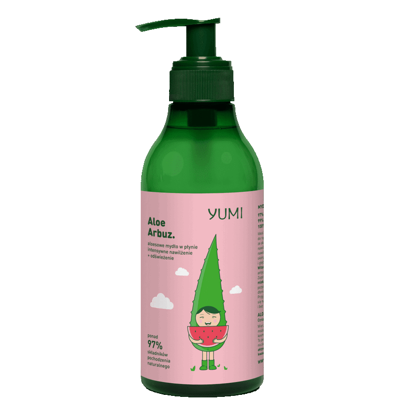 YUMI Aloesowe mydło do rąk ARBUZ 300ml