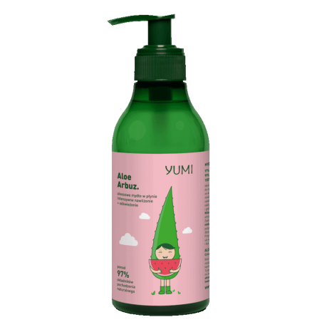 YUMI Aloesowe mydło do rąk ARBUZ 300ml