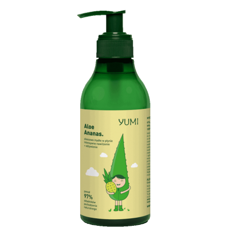 YUMI Aloesowe mydło do rąk ANANAS 300ml