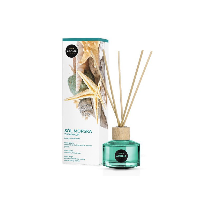 AROMA Home Basic Patyczki Zapachowe 50ml SÓL MORSKA Z KONWALIĄ