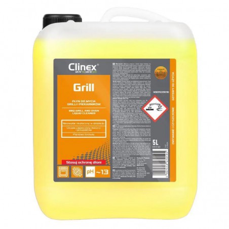 CLINEX GRILL 5L Płyn do mycia grilli i piekarników