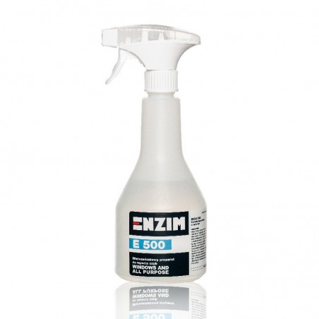 ENZIM E500 – Wielozadaniowy preparat do mycia szyb 0,5L
