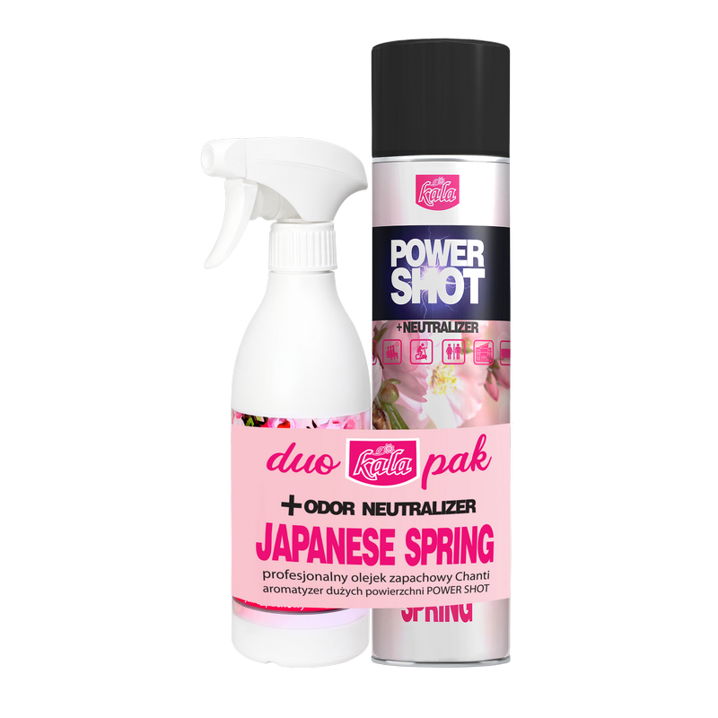 DuoPak KALA Japońska Wiosna Power shot + Olejek 500ml