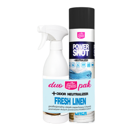 DuoPak KALA Świeże Pranie Power shot + Olejek 500ml