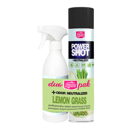DuoPak KALA Trawa Cytrynowa Power shot + Olejek 500ml